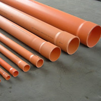 Heavy duty orange cable duct